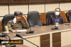 نهمین جلسه شورای مدیریت، نظارت، ارزیابی و توسعه منابع دانشگاه فرهنگیان استان یزد 6