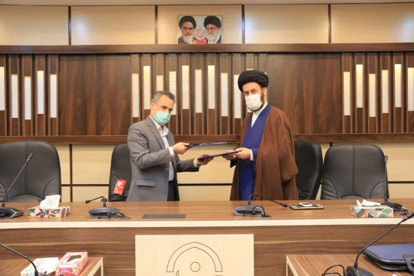 انعقاد تفاهم نامه همکاری بین دبیرخانه بینش مطهر استان یزد و دانشگاه فرهنگیان استان 3