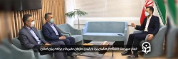 دیدار سرپرست دانشگاه فرهنگیان یزد با رئیس سازمان مدیریت و برنامه ریزی استان 2