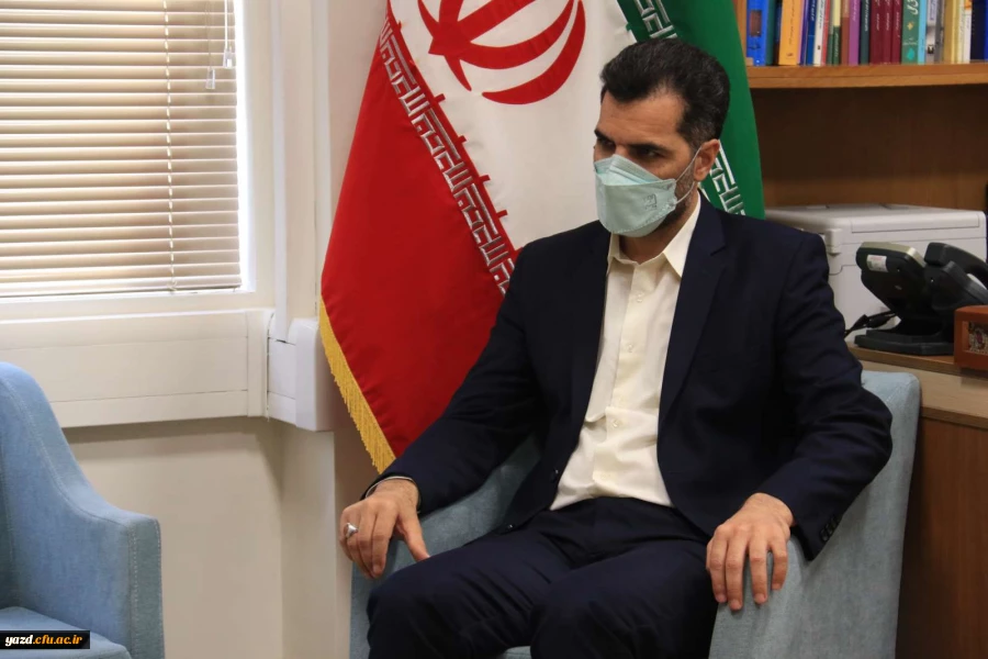 دیدار سرپرست دانشگاه فرهنگیان یزد با رئیس سازمان مدیریت و برنامه ریزی استان 4