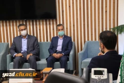 دیدار سرپرست دانشگاه فرهنگیان یزد با رئیس سازمان مدیریت و برنامه ریزی استان 5