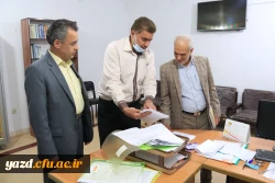 بازدید سرپرست دانشگاه فرهنگیان یزد از خوابگاه های دانشجویی پردیس های استان 6