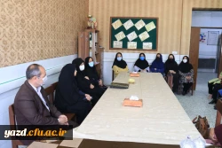 بازدید مسئولان دانشگاه فرهنگیان یزد از مدارس مجری طرح کارورزی 4