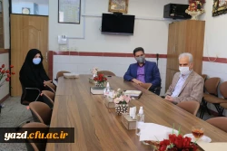 بازدید مسئولان دانشگاه فرهنگیان یزد از مدارس مجری طرح کارورزی 7