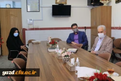 بازدید مسئولان دانشگاه فرهنگیان یزد از مدارس مجری طرح کارورزی 4