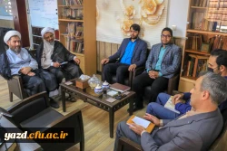 دیدار سرپرست دانشگاه فرهنگیان یزد با مدیر کل سازمان تبلیغات اسلامی استان 4