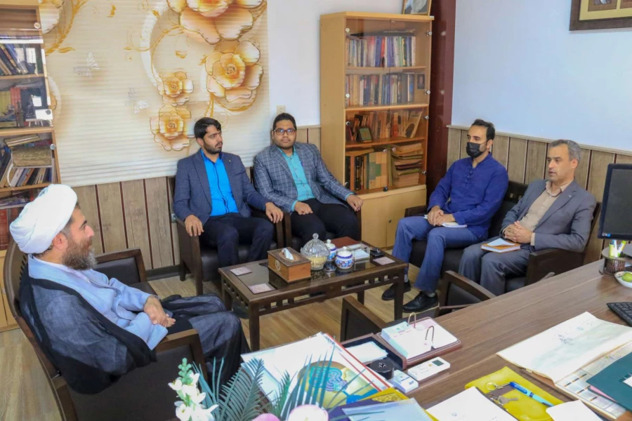 دیدار سرپرست دانشگاه فرهنگیان یزد با مدیر کل تبلیغات اسلامی استان 3