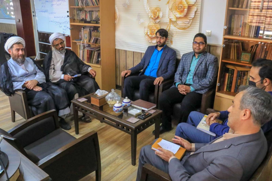 دیدار سرپرست دانشگاه فرهنگیان یزد با مدیر کل تبلیغات اسلامی استان 4