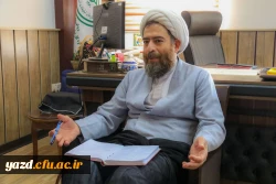 دیدار سرپرست دانشگاه فرهنگیان یزد با مدیر کل تبلیغات اسلامی استان 7