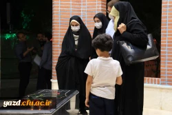 یادواره شهدای دانشجومعلم استان و گرامیداشت شهید گمنام تدفین شده در دانشگاه فرهنگیان یزد 18