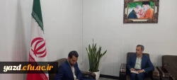 دیدار سرپرست دانشگاه فرهنگیان یزد با معاون سیاسی، امنیتی و اجتماعی استانداری یزد 3
