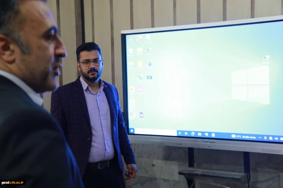 بازدید از پردیس های دانشگاه فرهنگیان استان یزد 5