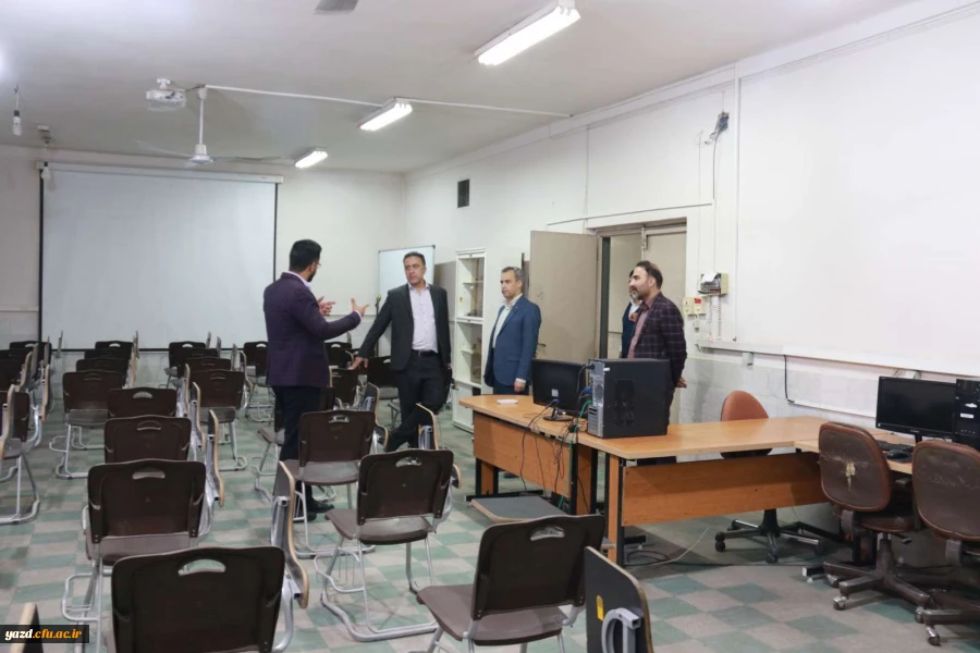 بازدید از پردیس های دانشگاه فرهنگیان استان یزد 7