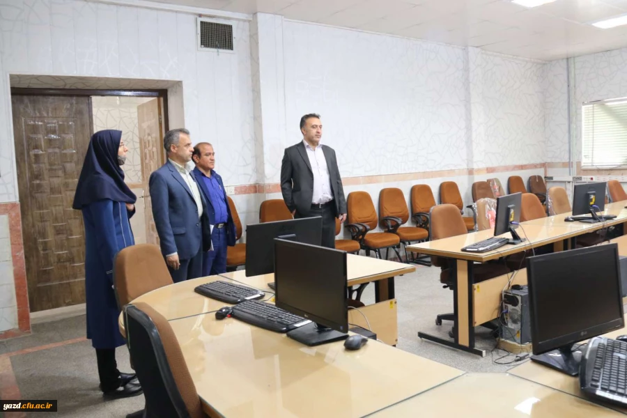 بازدید از پردیس های دانشگاه فرهنگیان استان یزد 8