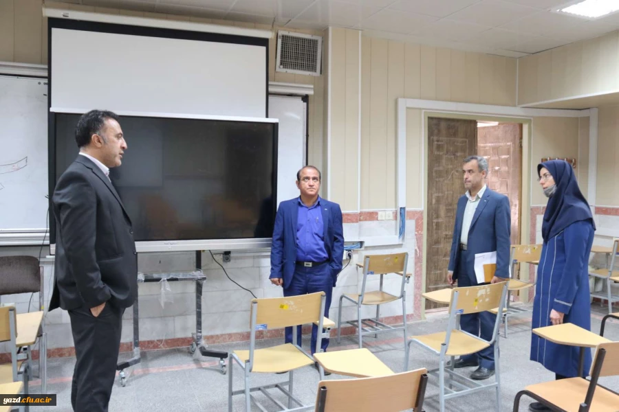 بازدید از پردیس های دانشگاه فرهنگیان استان یزد 9