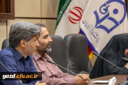 دهمین جلسه شورای مدیریت، نظارت، ارزیابی و توسعه منابع دانشگاه فرهنگیان استان یزد 5