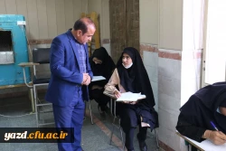 سرپرست دانشگاه فرهنگیان یزد از روند برگزاری امتحانات پردیس های استان بازدید کرد 3