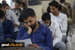 سرپرست دانشگاه فرهنگیان یزد از روند برگزاری امتحانات پردیس های استان بازدید کرد 5