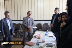 بازدید مدیر کل آموزش و پرورش استان یزد از روند مصاحبه پذیرفته شدگان آزمون استخدامی سال 1401
 5