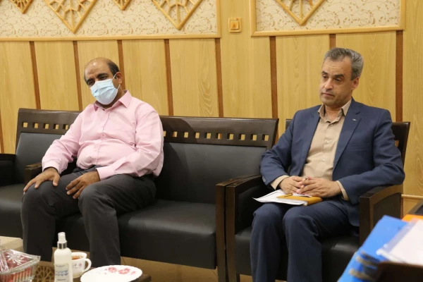 دیدار مدیر دانشگاه فرهنگیان یزد با سرپرست اداره کل نوسازی، توسعه و تجهیز مدارس استان 6