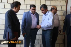 بازدید مسؤولان سازمان مرکزی دانشگاه فرهنگیان از پروژه های عمرانی 4