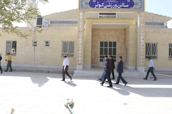 بازدید مسؤولان سازمان مرکزی دانشگاه فرهنگیان از پروژه های عمرانی 3