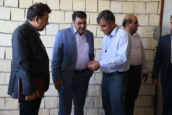 بازدید مسؤولان سازمان مرکزی دانشگاه فرهنگیان از پروژه های عمرانی 5