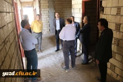 بازدید مسؤولان سازمان مرکزی دانشگاه فرهنگیان از پروژه های عمرانی 6