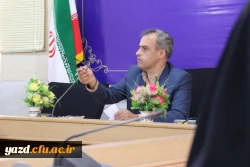 هفتاد و پنجمین جلسه شورای فرهنگی اجتماعی و دانشجویی دانشگاه فرهنگیان یزد 4