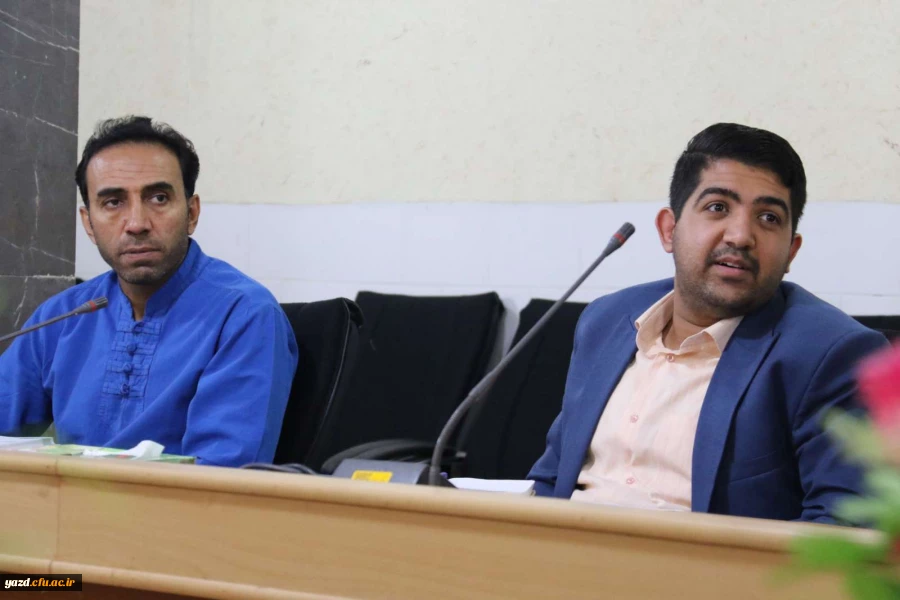 هفتاد و پنجمین جلسه شورای فرهنگی اجتماعی و دانشجویی دانشگاه فرهنگیان یزد 6