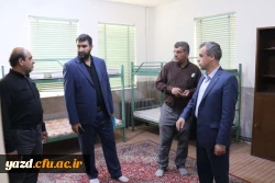 بازدید میدانی سفیر مهر و نماینده سرپرست دانشگاه فرهنگیان کشور از پردیس های دانشگاه فرهنگیان یزد 3