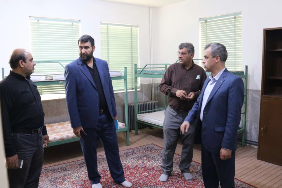 بازدید میدانی سفیر مهر و نماینده سرپرست دانشگاه فرهنگیان کشور از پردیس های دانشگاه فرهنگیان یزد 3