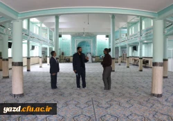 بازدید میدانی سفیر مهر و نماینده سرپرست دانشگاه فرهنگیان کشور از پردیس های دانشگاه فرهنگیان یزد 12