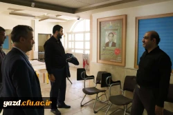 بازدید میدانی سفیر مهر و نماینده سرپرست دانشگاه فرهنگیان کشور از پردیس های دانشگاه فرهنگیان یزد 13