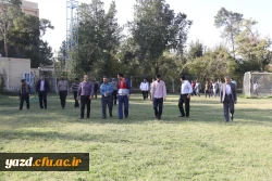 همایش ورزش صبحگاهی کارکنان پردیس شهیدان پاک نژاد دانشگاه فرهنگیان یزد 5