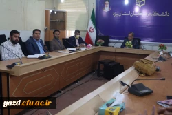 هفتاد و هفتمین جلسه شورای فرهنگی اجتماعی و دانشجویی دانشگاه فرهنگیان یزد
 4