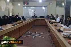 هفتاد و هفتمین جلسه شورای فرهنگی اجتماعی و دانشجویی دانشگاه فرهنگیان یزد
 5