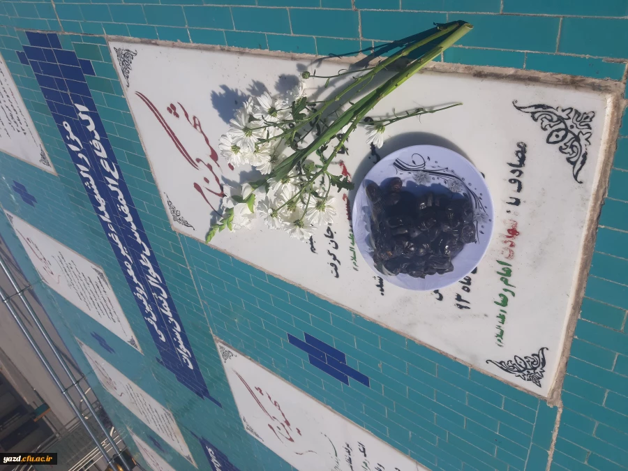 تجدید میثاق دانشجومعلمان دانشگاه فرهنگیان یزد با شهدا
 3