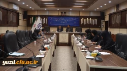 نشست خبری مدیر امور پردیس های دانشگاه فرهنگیان یزد با اصحاب رسانه
 4