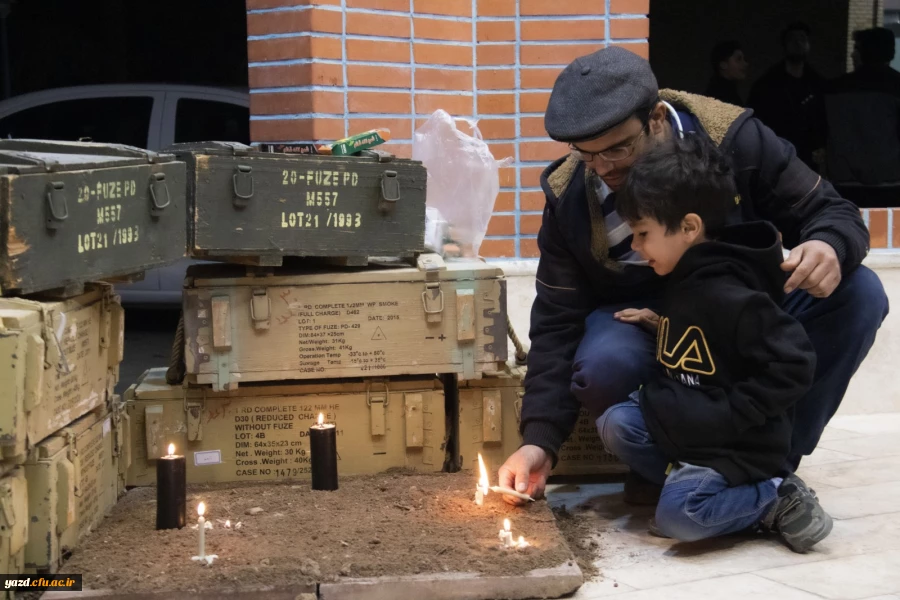 تشییع ۳ شهید گمنام در پردیس های دانشگاه فرهنگیان یزد 5