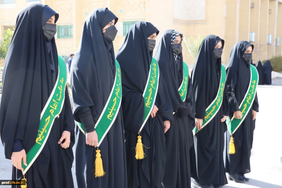 تشییع ۳ شهید گمنام در پردیس های دانشگاه فرهنگیان یزد 8