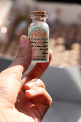 تشییع ۳ شهید گمنام در پردیس های دانشگاه فرهنگیان یزد
 11