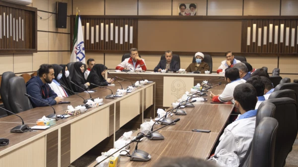 نشست رئیس و هیات رئیسه جمعیت هلال احمر استان با مدیر دانشگاه فرهنگیان یزد  10