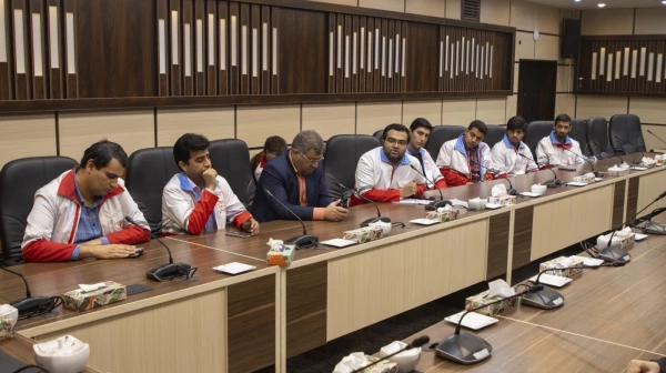 نشست رئیس و هیات رئیسه جمعیت هلال احمر استان با مدیر دانشگاه فرهنگیان یزد  11