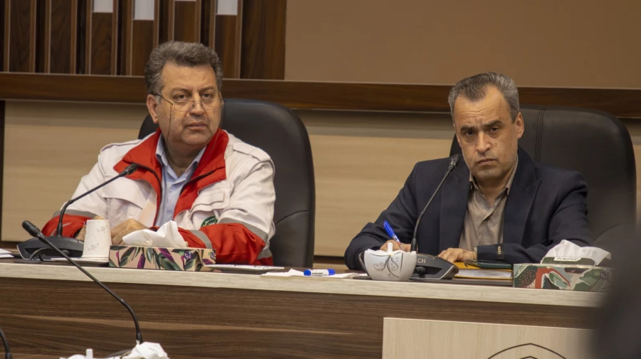 نشست رئیس و هیات رئیسه جمعیت هلال احمر استان با مدیر دانشگاه فرهنگیان یزد  13