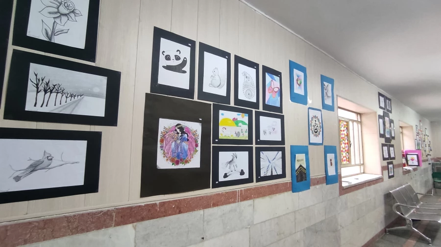 نمایشگاه آثار هنری دانشجومعلمان 4