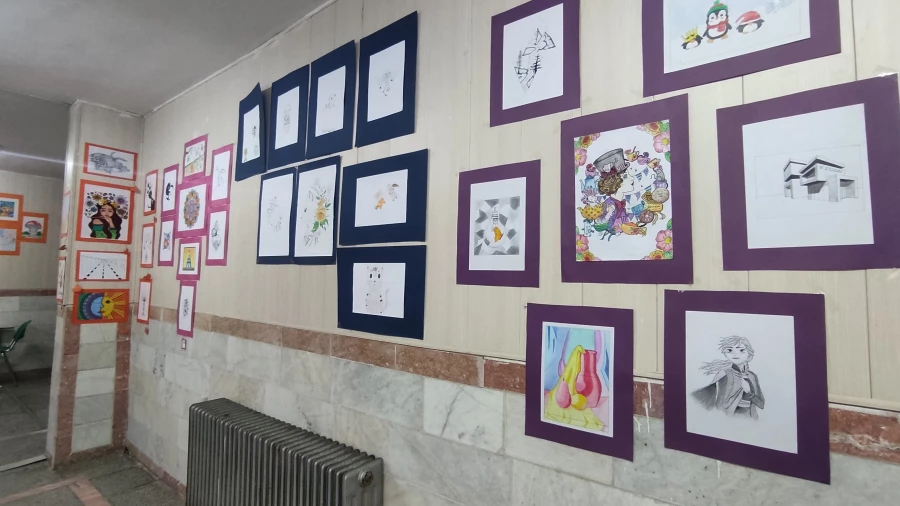 نمایشگاه آثار هنری دانشجومعلمان 5