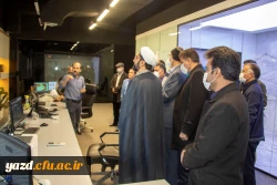 بازدید استادان و کارمندان دانشگاه فرهنگیان یزد از کارخانه گندله سازی اردکان
 5