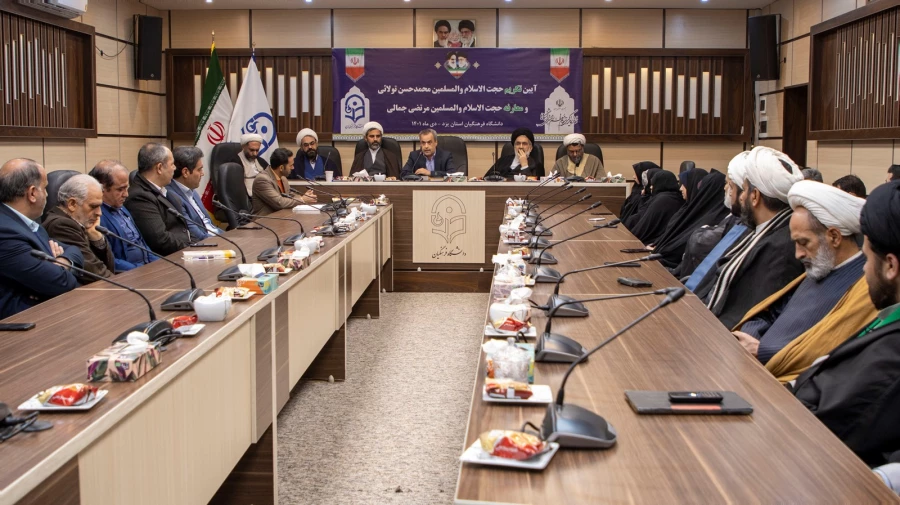 معارفه مسؤول جدید دفتر نهاد نمایندگی مقام معظم رهبری در دانشگاه فرهنگیان یزد 5