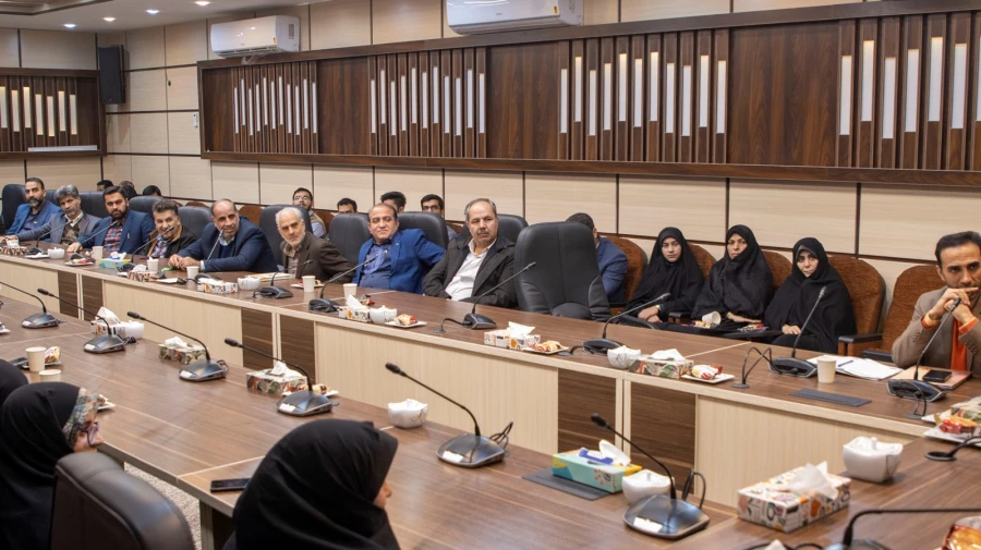 معارفه مسؤول جدید دفتر نهاد نمایندگی مقام معظم رهبری در دانشگاه فرهنگیان یزد 12